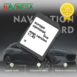 8201756572 for Renault Clio 2011 2012 2013 SD Map Card Europe 2025 Navigation GPS Cover France Spain UK UA