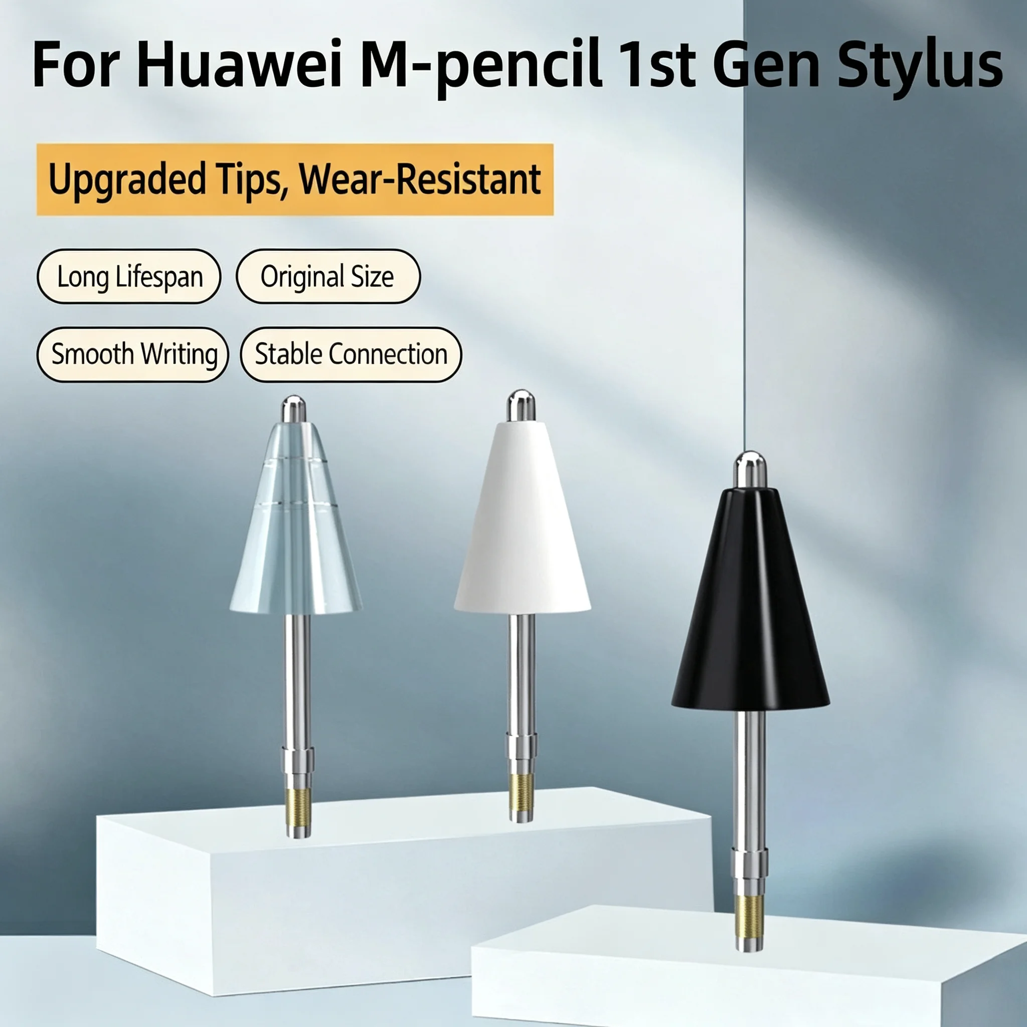 for Huawei M-Pencil 1st Generation Pen Nickel Plated Alloy Tip Accessory for Digital Drawing & Note-taking