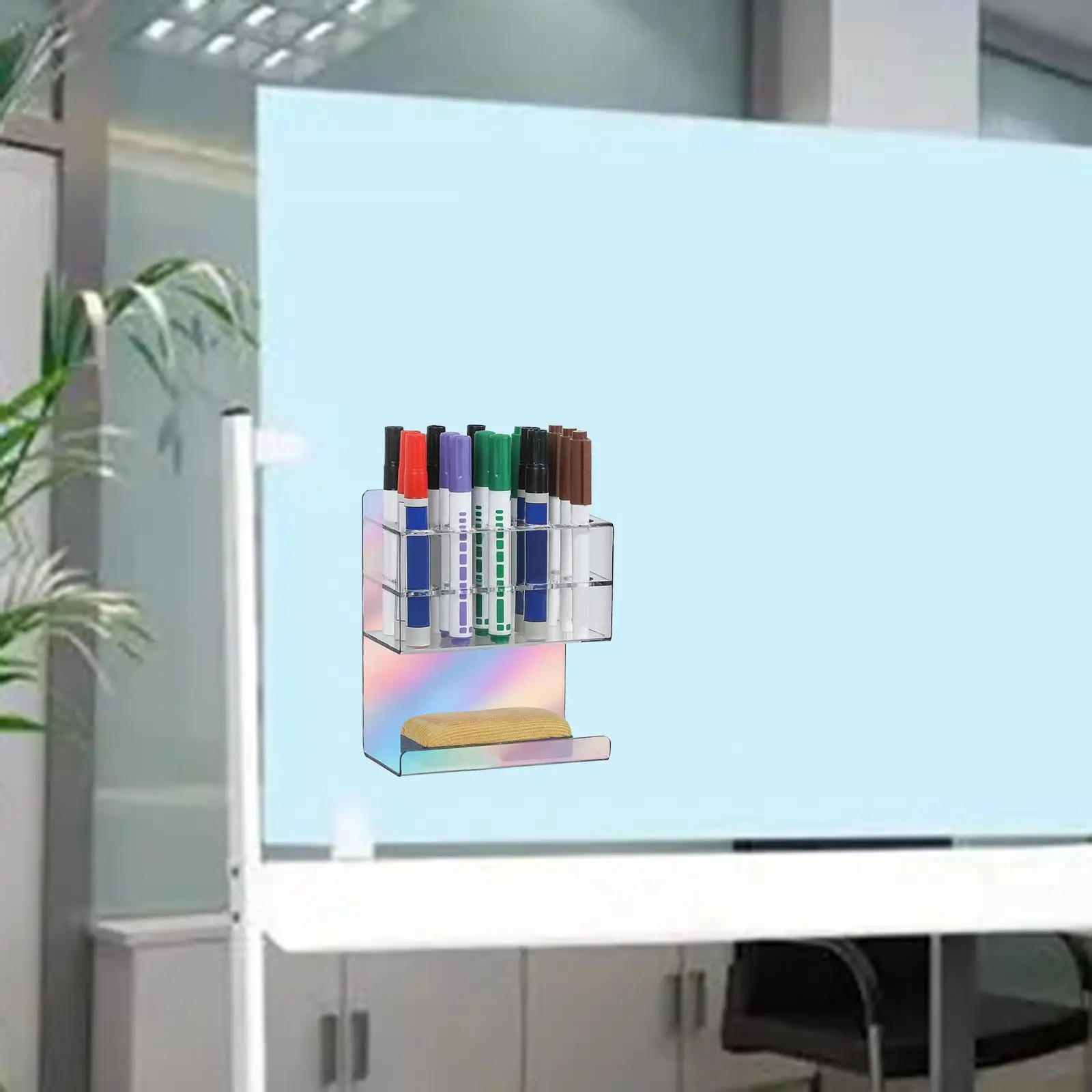 Настенный держатель для маркеров, органайзер для белой доски, дома и офиса