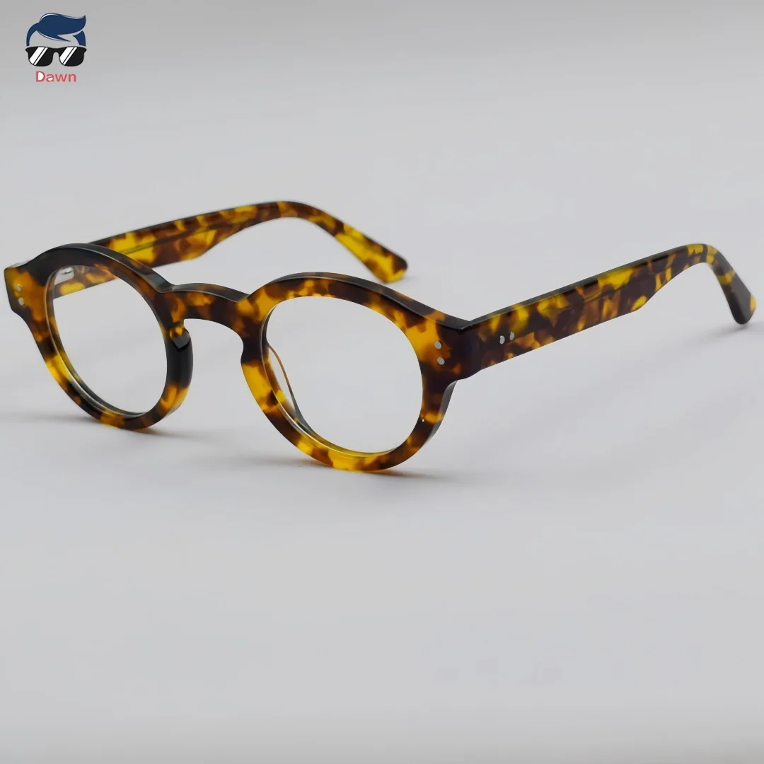 

Новые классические круглые оправы из ацетата для вневременной элегантности в стиле унисекс с индивидуальным рецептом для чтения или прогрессивными линзами