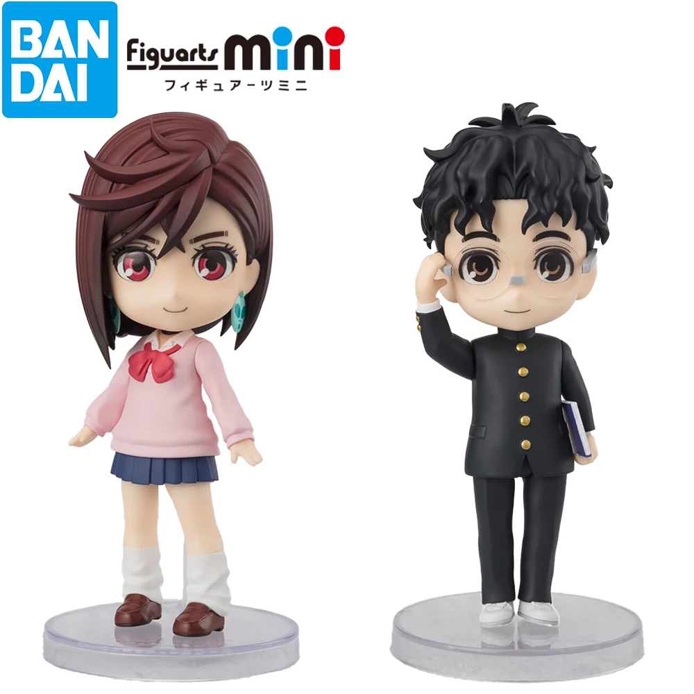 

Распродажа, Оригинальные фигурки Bandai фигуртс Mini Dan Da Dan Takakura Ken Ayase Momo, аниме, милые модели, игрушки, украшения