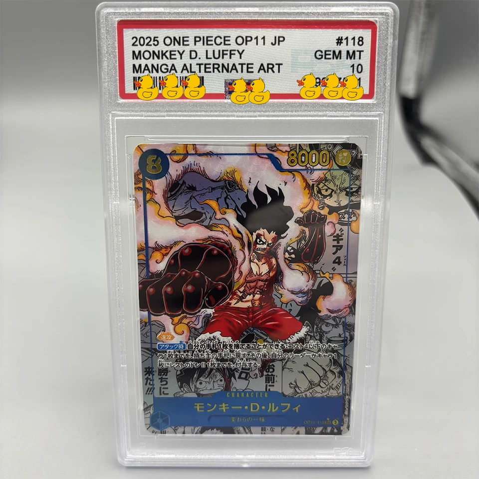 High Quality DIY OPCG Rating Card Collection Card 2025 ONE PIECE