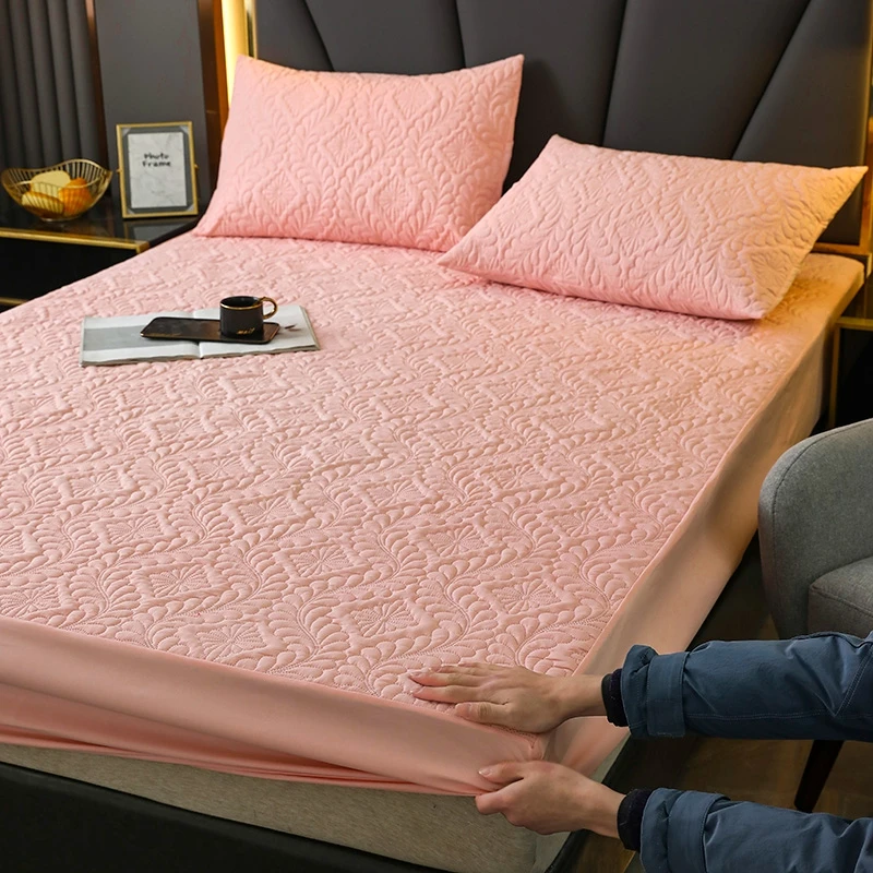 Hotel Grand Coprimaterasso Impermeabile Queen Size - Alternativa Al Piumino, Trapuntato Con Tasca Profonda 20-53 Cm