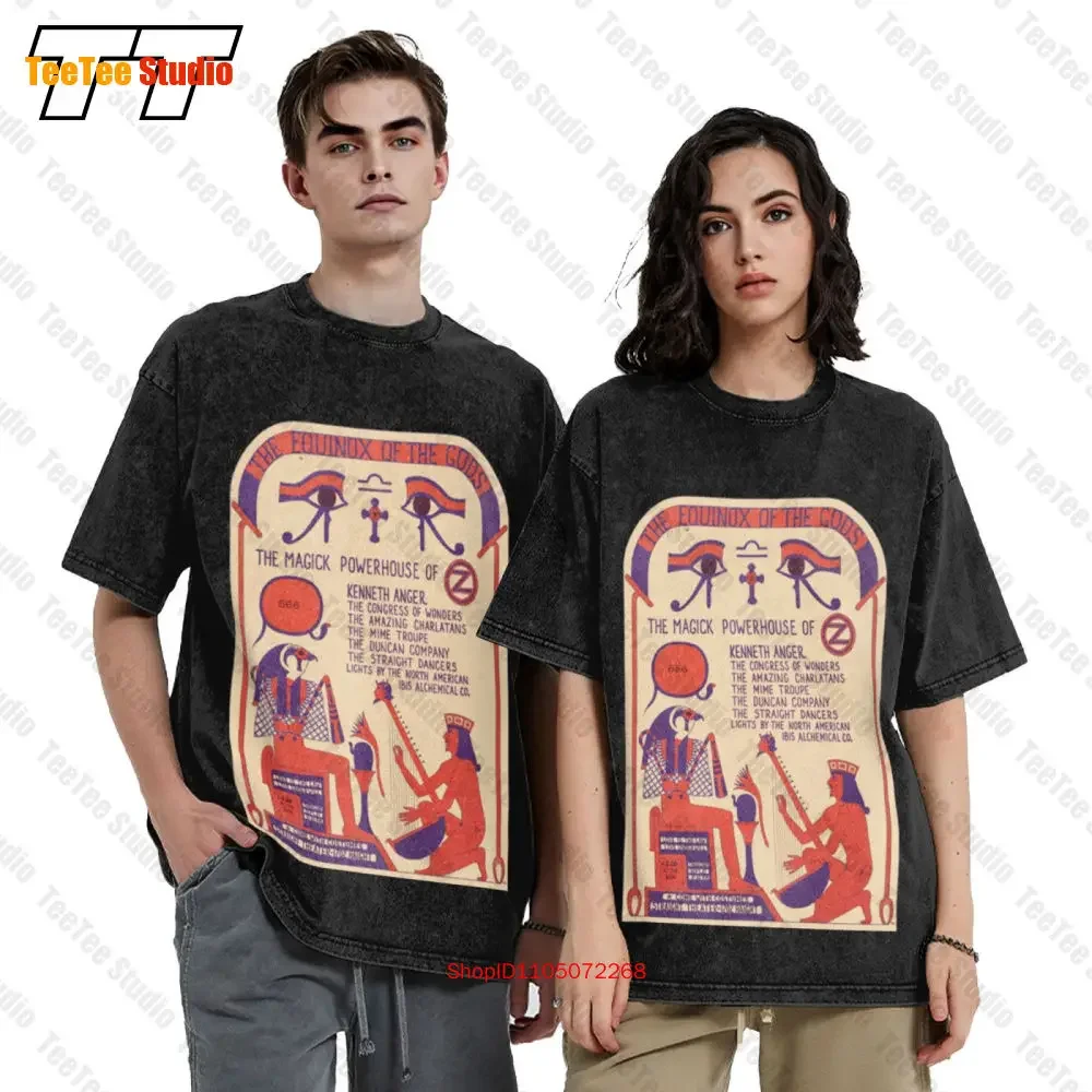 The Equinox Of Gods Kenneth Anger 666 Vintage Oversized T-Shirt Tee S9EC