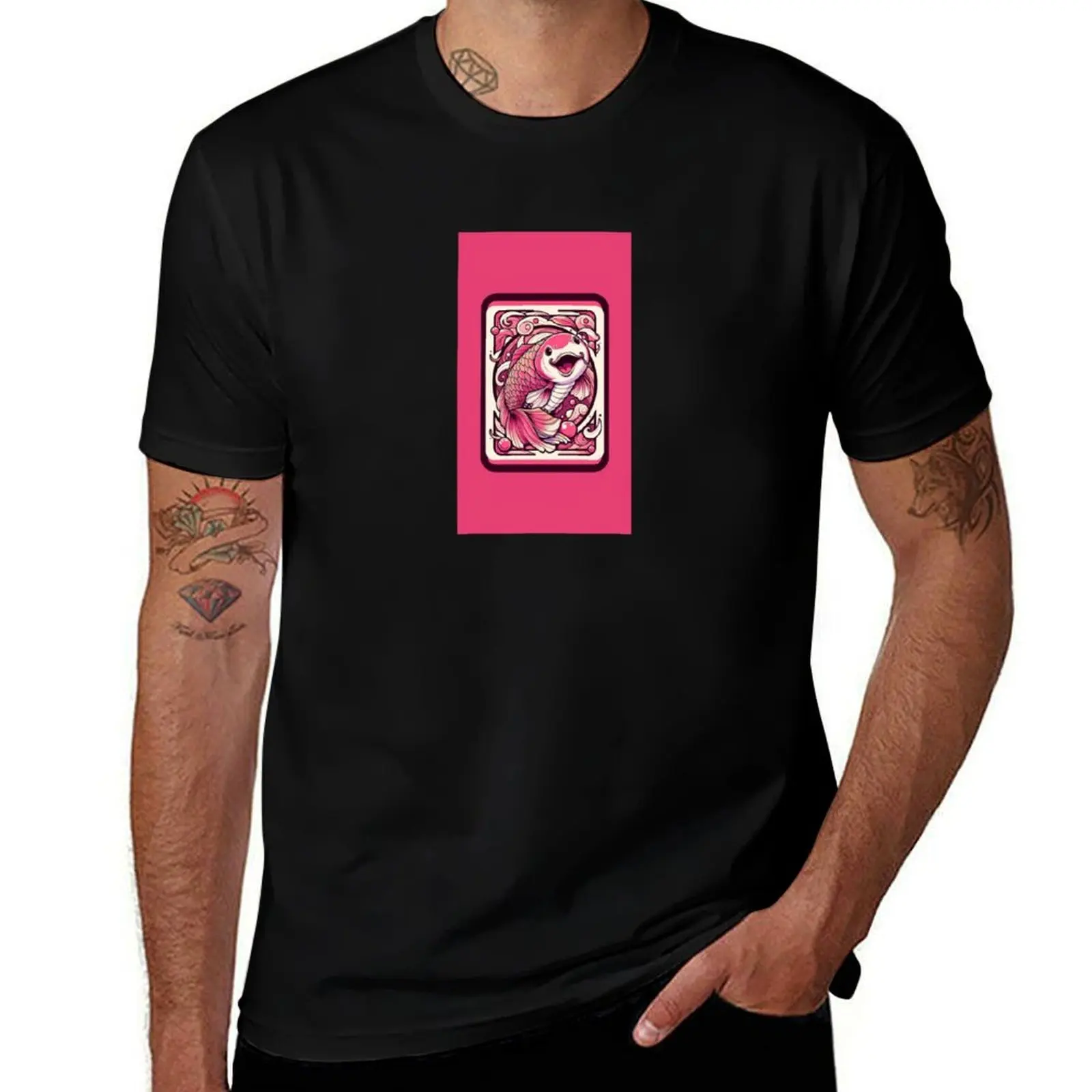 

Fish Koi Kido T-Shirt sports fans fashion shirts vintage anime shirt graphic t shirt vintage mens funny t shirts