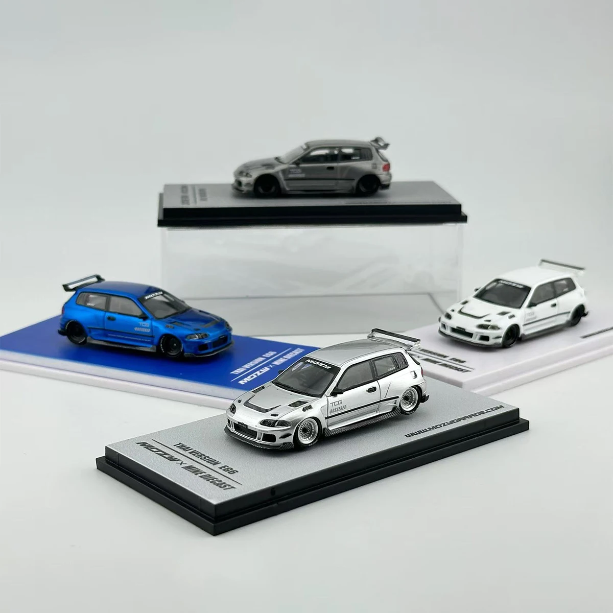 

TPC 1:64 Honda Civic THAI Version EG6 Custom Edition Alloy Diecast Model Car Collectible Gift Static Display Ornament