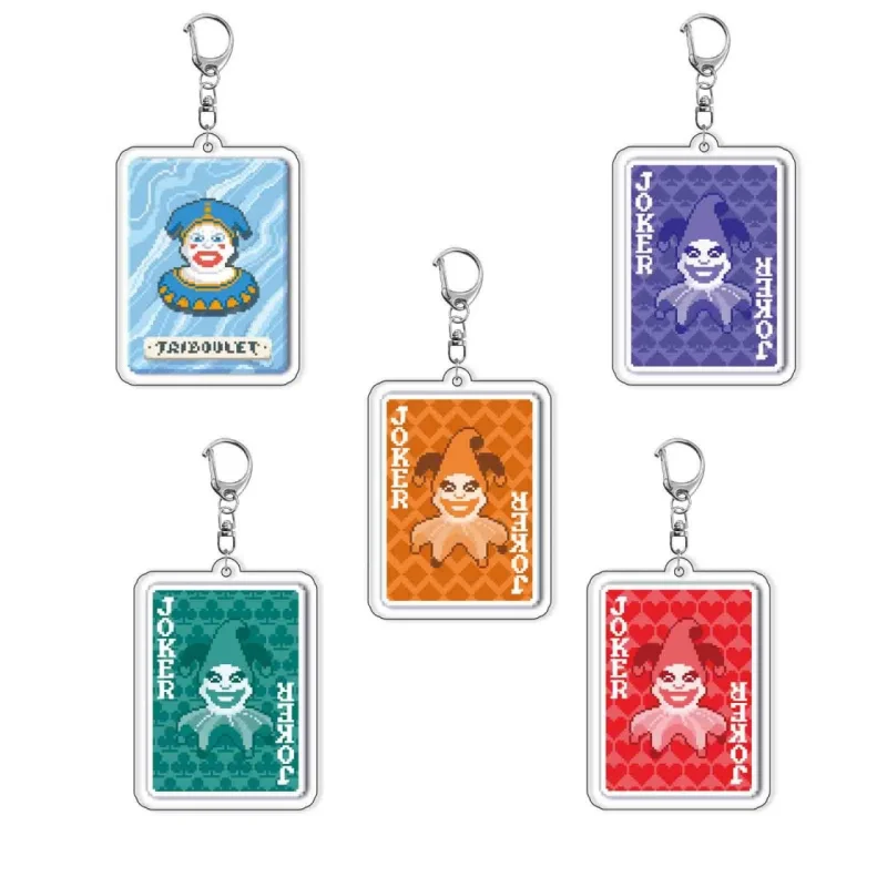 

Cute Anime Balatro Joker Fun Acrylic Keychain Game Related Products Key Chain Bag Souvenir Creative Pendant Jewelry Girls Gift +