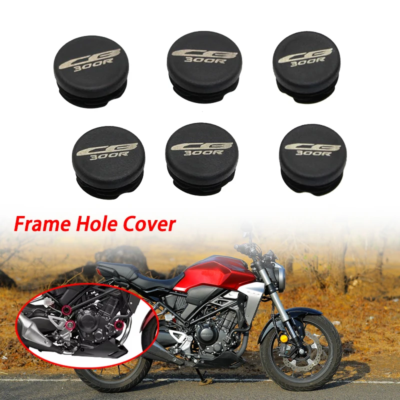 

Fit For Honda CB125R CB150R CB250R CB300R CB 300 R 2018 2019 2020 2021 2022 Motorcycle Accessories Frame Hole Cover Caps Plug