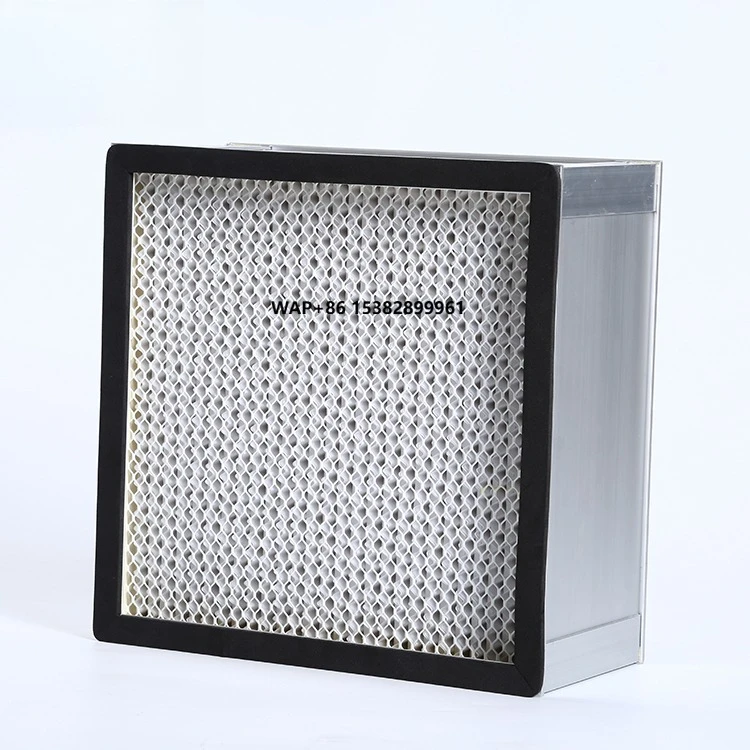 

H13 H14 Hospital Workshop air Purifier Equiment Deep-pleat air Filter HEPA Filter