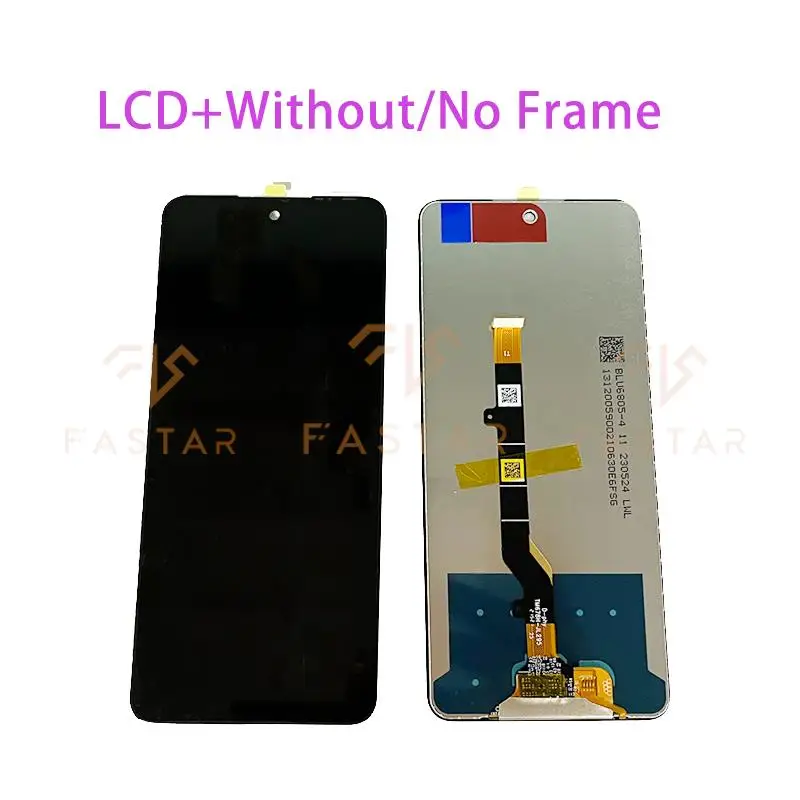 Bloc écran tactile LCD de remplacement, 6.8 pouces, testé, pour téléphone Pova Neo 5G LE6j