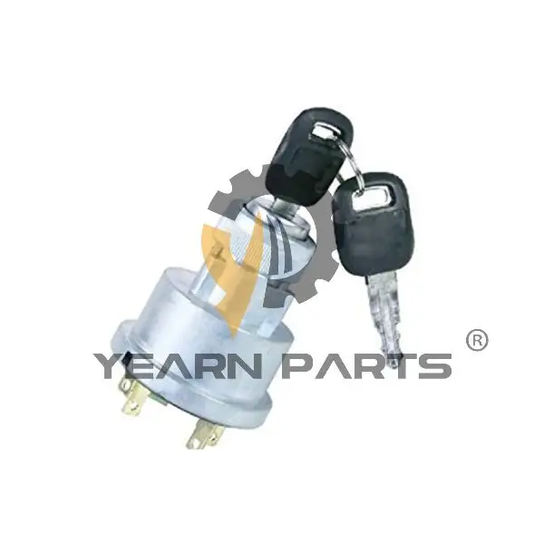 YearnParts ® Starting Ignition Switch With 4 Lines 9G-7641 9G7641 for Caterpillar Excavator CAT 336D 345B 345C 345D 349D 350 365