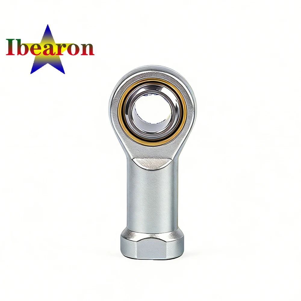 1PCS SI18T/K SIL18T/K Self-lubricating Rod End Bearings Female Threads Steel-PTFE Metallic Fabric Maintenance-Free 3