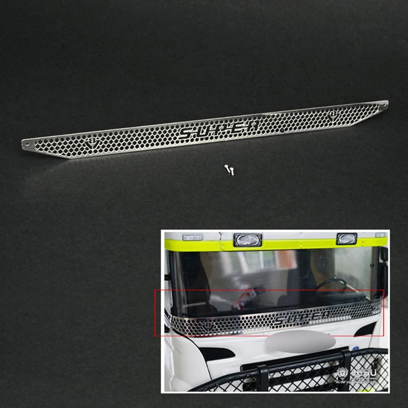 

LESU Metal Grille Protective Cover For 1/14 Tamiyay RC Tractor Truck Model Outdoor Toys TH04770