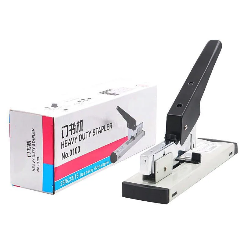 Long‑Reach Heavy‑Duty Stapler Labor‑Saving Thick Paper Stapling Machine For Office Book Document Binding