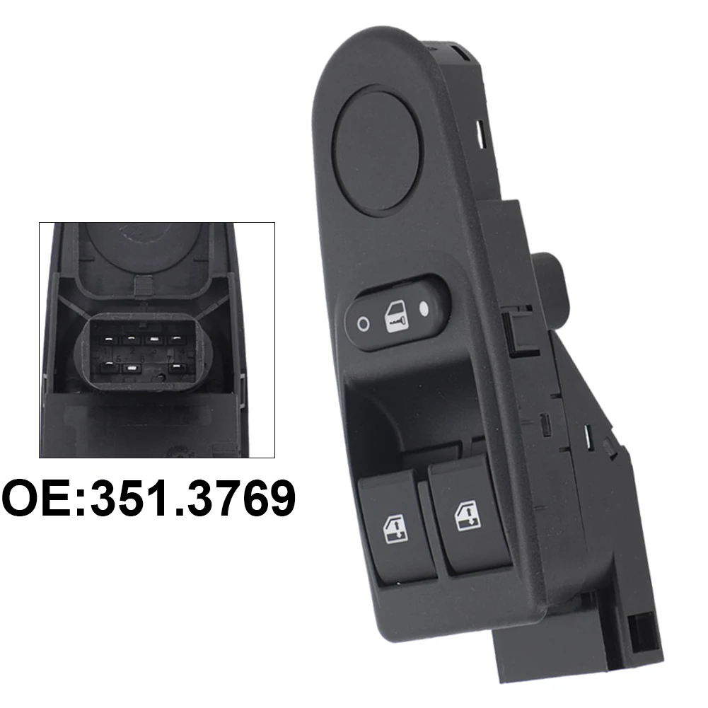 Car Window Control Black Window Lifter Switch Auto Window Switch For LADA Car Accessory for versatile Compatibility