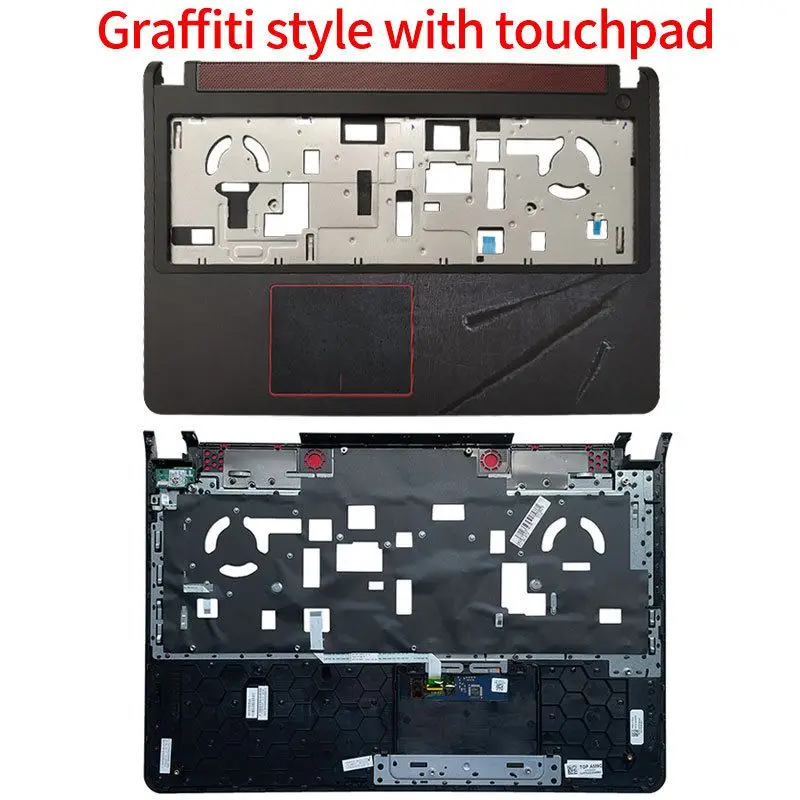 

Новинка для DELL Inspiron 15-7000 7557 7559 5577 5576 P57F ЖК верхняя задняя крышка/Упор для рук верхняя крышка/нижняя базовая крышка/дверная крышка