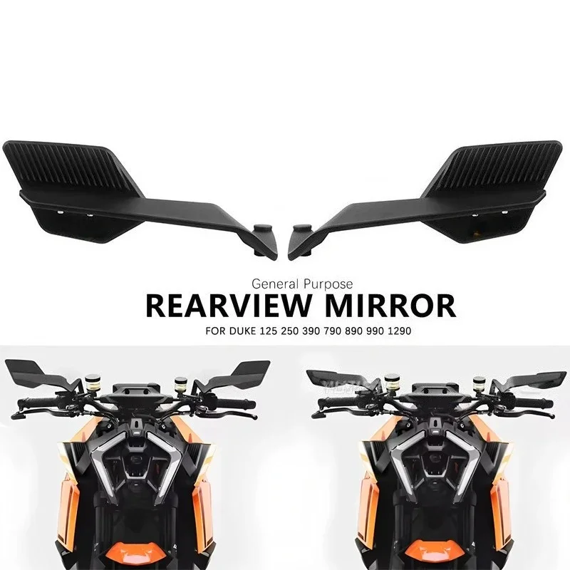 

Fit For DUKE 125 200 250 390 690 Duke390 DUKE690 DUKE125 DUKE200 DUKE250 Motorcycle CNC foldable rearview mirror fixed wing