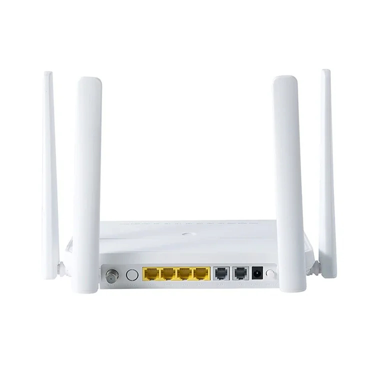 

Новый продукт ZISA: XPON GPON EPON ONU с Wi-Fi 6 AX1800, 4GE, 1CATV, 2VOIP, 2USB