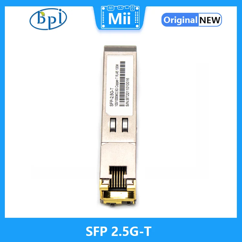 2024 Banana Pi BPI-R3 con modulo elettrico SFP 2.5G-T compatibile con la scheda di Routing BPI-R3