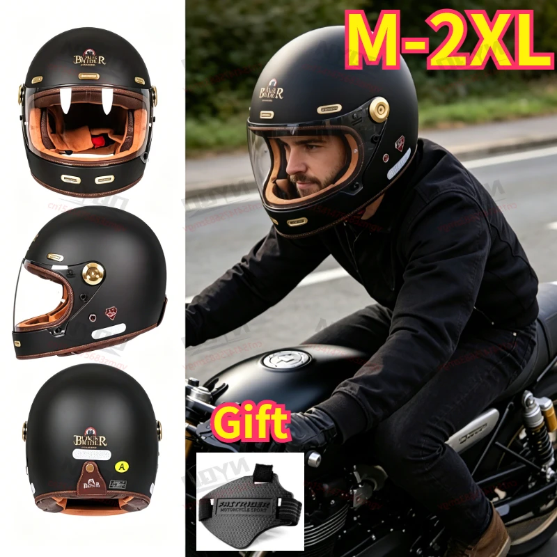 

FEISU RO-9 Motorcycle 3/4 Helmet Dual Lens Big Head Circumference Windproof ECE DOT Motorbike Electric Vehicle Helmet