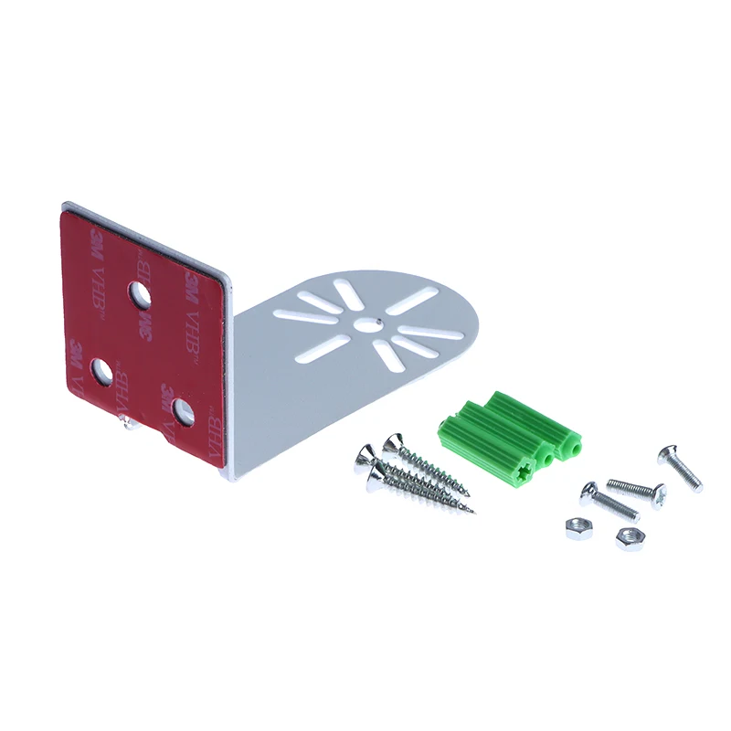 L Shape Nail Free Wall Mount Camera Iron Bracket With Glue Base PTZ Version Camera Surveillance Bracket For Huawei Xiaomi