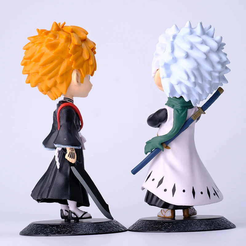 14cm BLEACH Anime Figure Kurosaki Ichigo Q version Action Figures on the model toy of my daughter and my father Kawaii