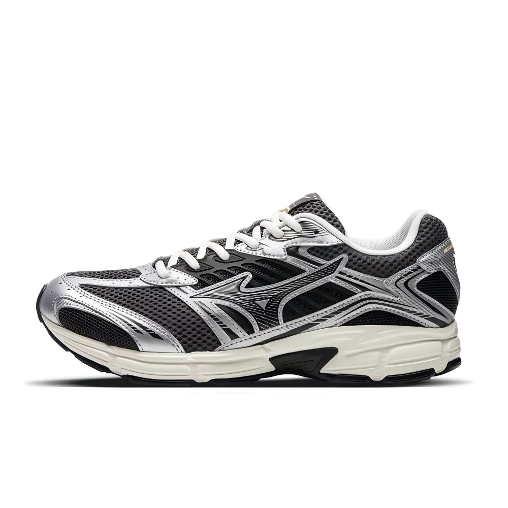 Mizuno Speed 2010 Unisex Low-Top Casual Running Shoes  Silver, Retro Mesh, Breathable & Versatile Comfort D1GH251708