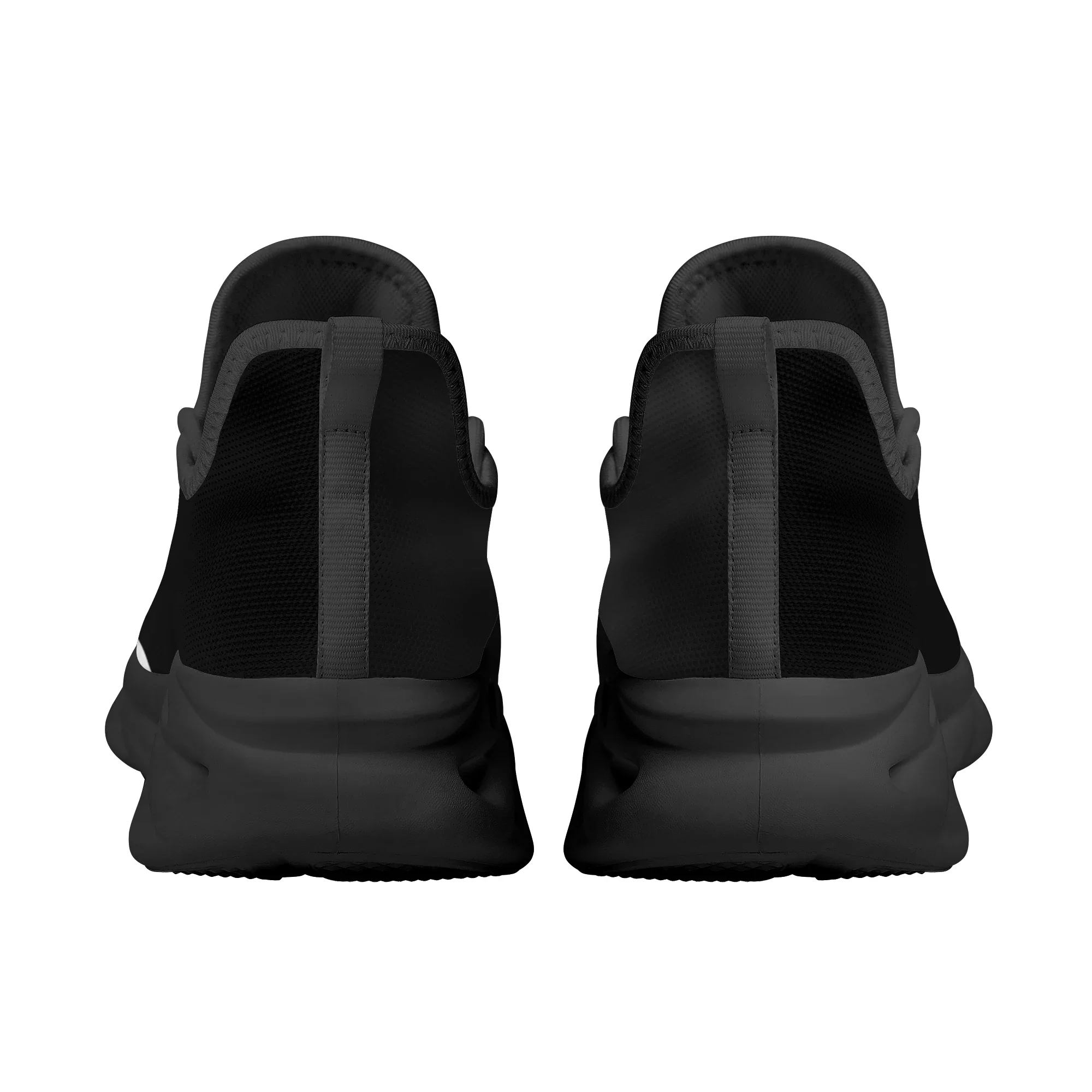 French Bull Terrier Platform Sneakers Black Knitted Casual Shoes For Female Bulldog Designer Blade Shoes Zapatos Hot