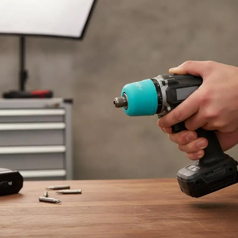 1/4 Inch Hex Impact Driver Head Protective Boot Flexible Scratch Resistant Cover for Furniture Assembly Repair