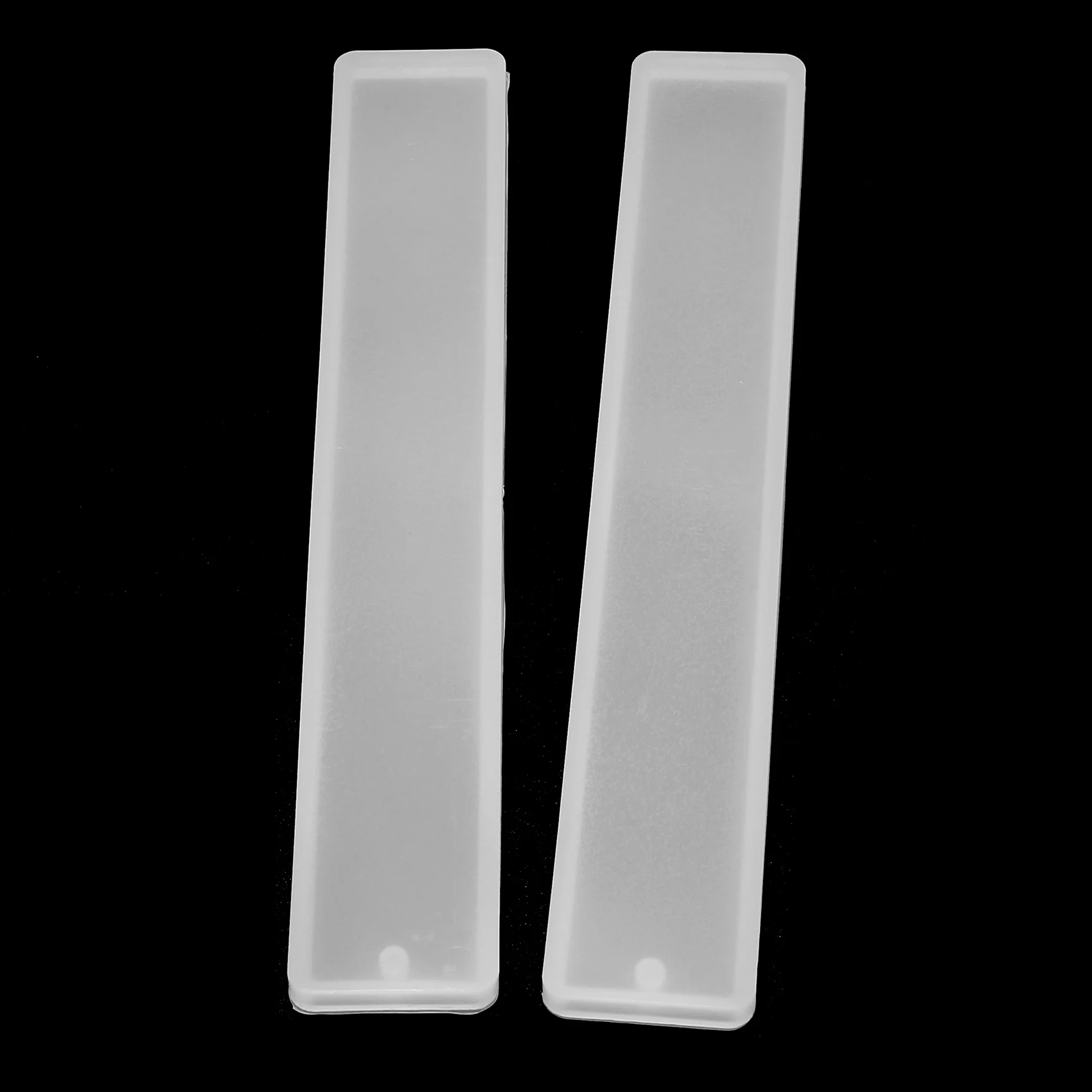 CYL-24 قطعة قالب إشارة مرجعية من السيليكون مستطيل DIY قالب إشارة مرجعية لصنع مجوهرات راتنجات الإيبوكسي #3