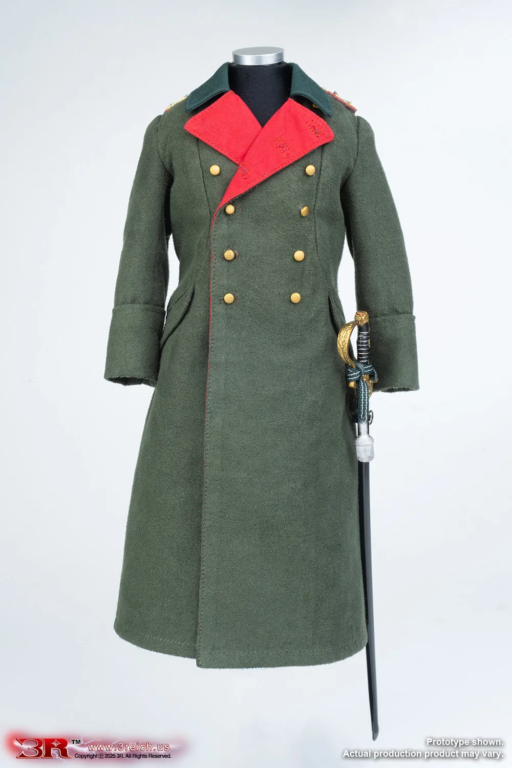 

1/6th DID GM656 Male Soldier Doll Long Overcoat Coat White Shirt Caps Toys Model Accessories For 12" Doll Figure Collect DIY