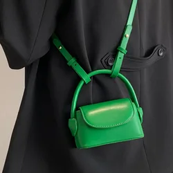 Mini bolso de mano para mujer, monederos con pintalabios y monedas de Color caramelo, de diseñador, de lujo, 2023