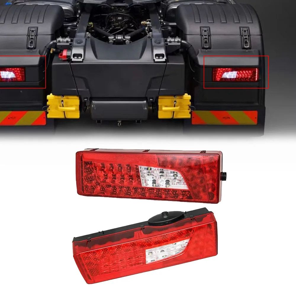 

For Scania Trucks L, P, G, R, S Series 2016-2024 P, G, R, T Series 2004-2018 Rear Tail Light with buzzer 2241859 2380954 2241860