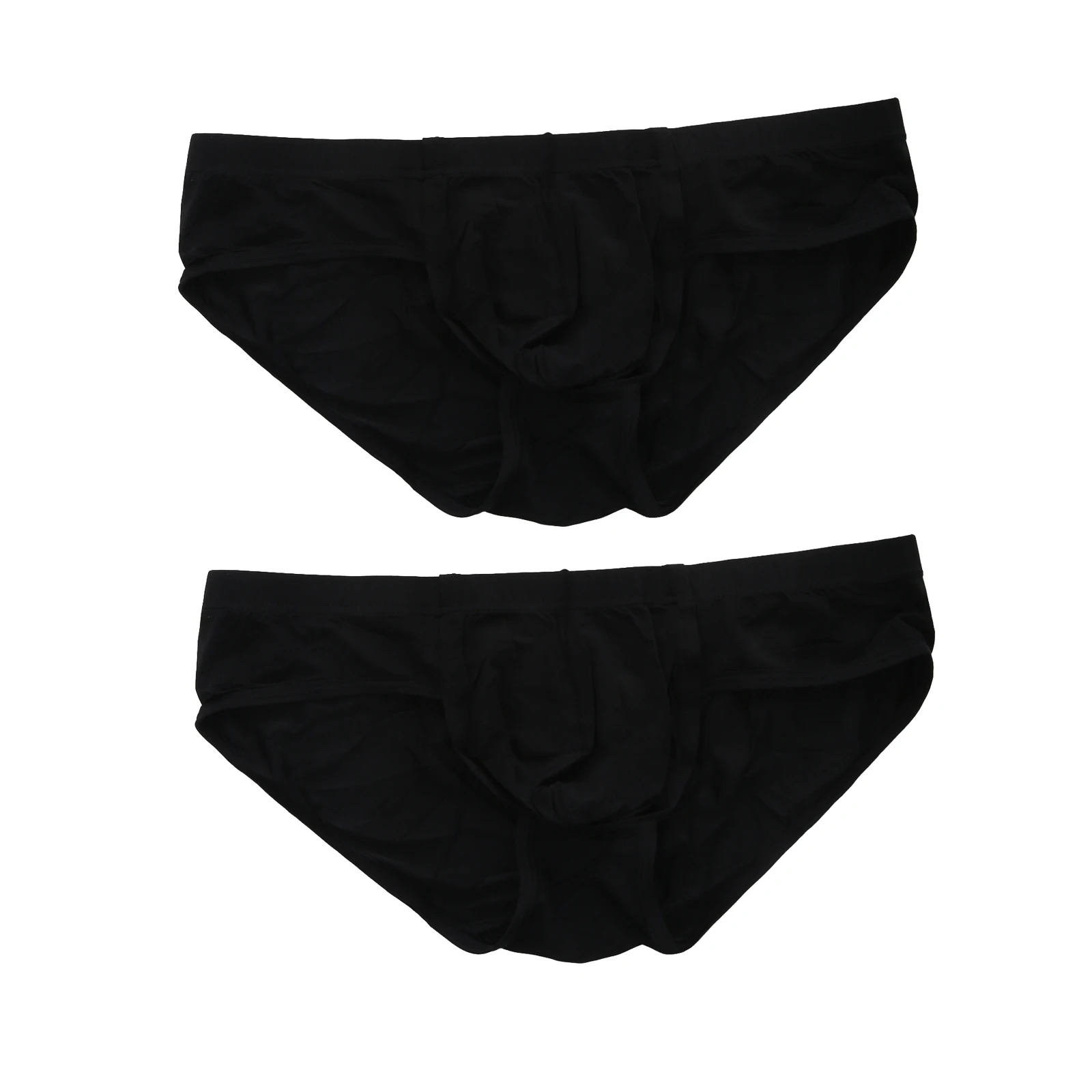 Paquete de 2 Calzoncillos para Hombre Ultra Delgados de Seda de Hielo, Ropa Interior Sexy con Bolsa Grande para Hombre, Calzoncillos, Slips Hombre