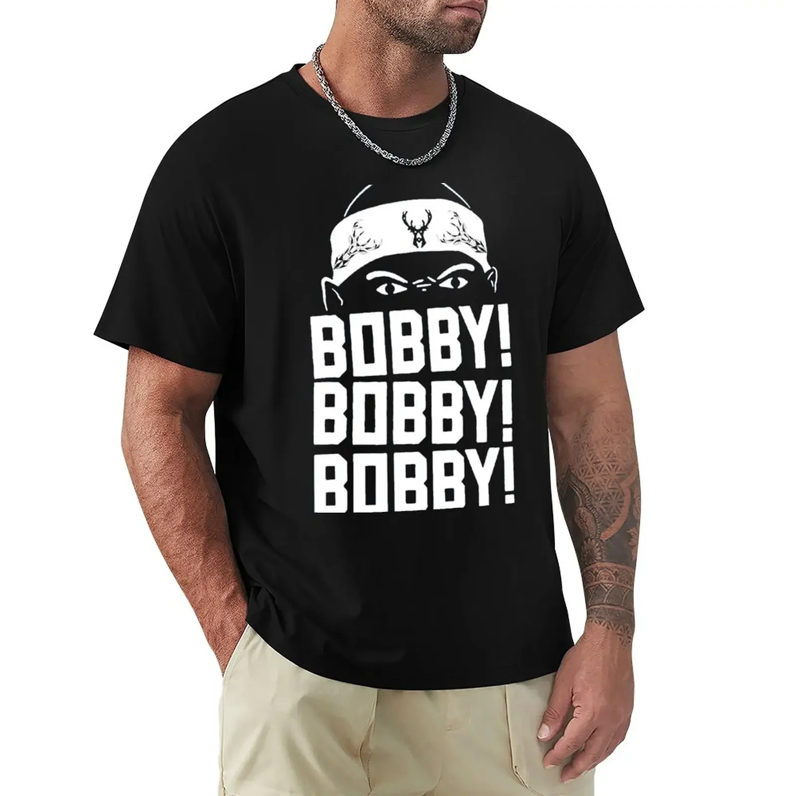 Bobby! Portis Bobby! Bobby! For Fans Men Women Kids Daughter T-Shirt hippie clothes blacks sublime t shirt men