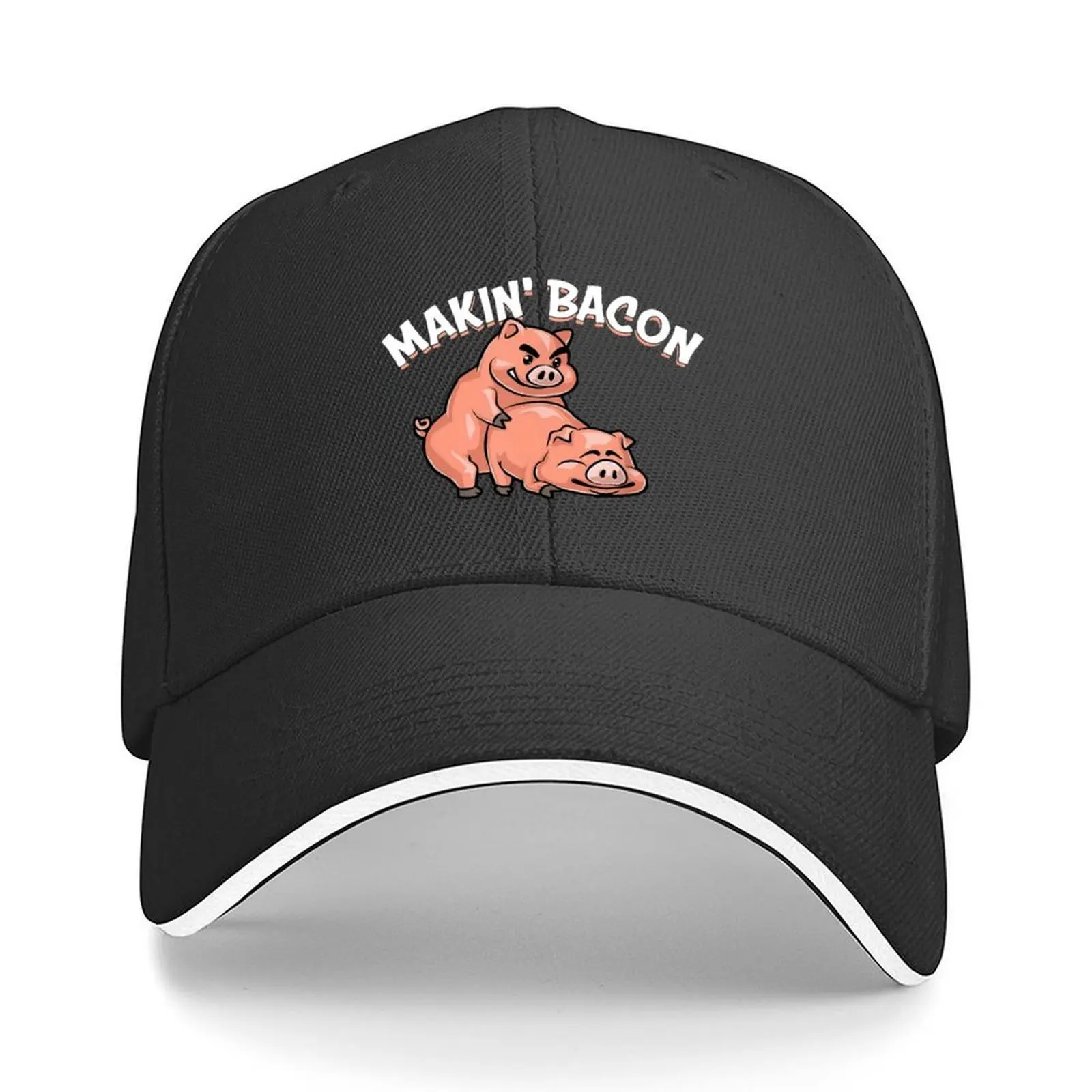 

Makin bacon Baseball Cap Snap Back Hat Custom Cap Luxury man cap foam party Hat Golf Men Women's