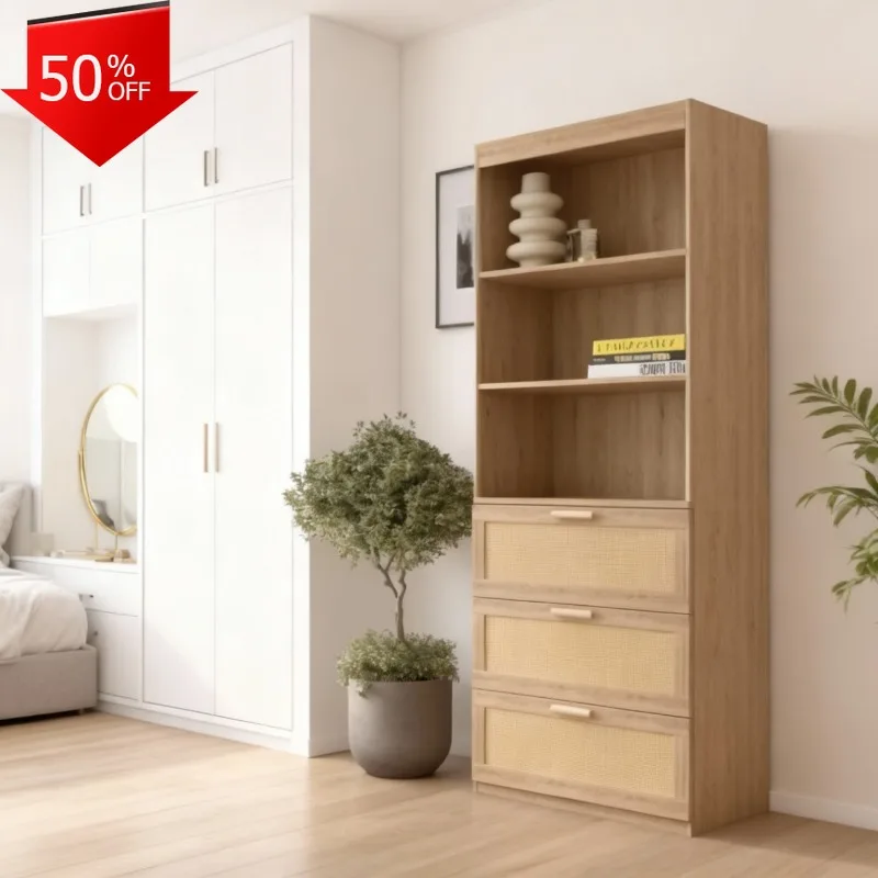 

Storage Shelf Metal Bookcase Bookshelf Living Room Furniture Wall Shelf Organizer Corner Shelf Estanteria Library Cabinet