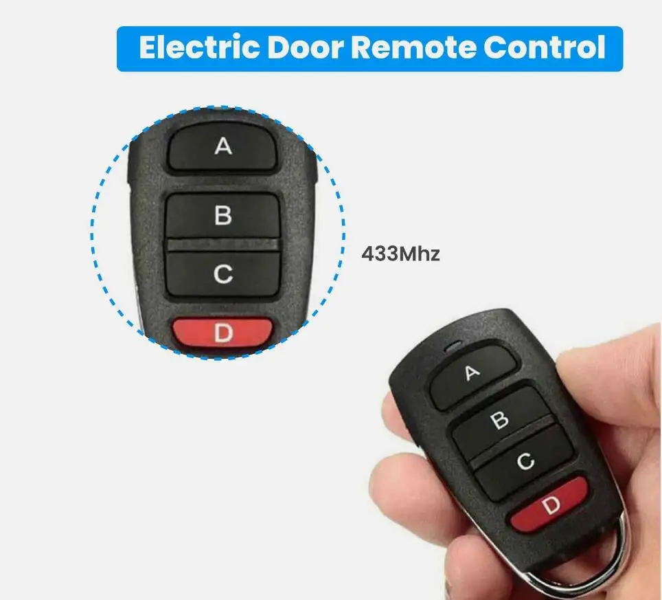 Imagem -02 - Controlo a Distância da Porta da Garagem Clone Código Fixo Skx1gs Skx2gs Skx4gs Skx1wd Skx2wd Skx4wd Skx1gsw Skx2gsw Skx2gsw Skx4gsw 43392 Mhz