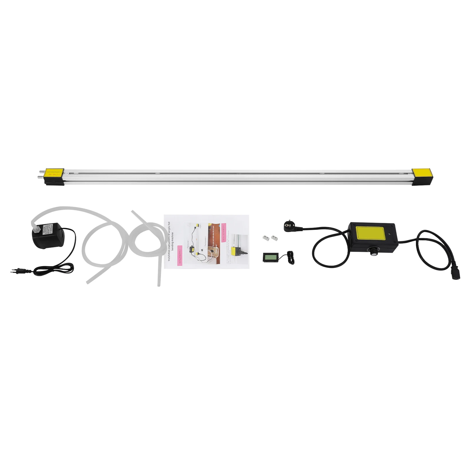 Cintreuse thermique 1500W pour plastique acrylique et PVC, 125CM, pour plaques plastiques de 6mm d'épaisseur, IPX8, 400 ℃ Réglable, 220V