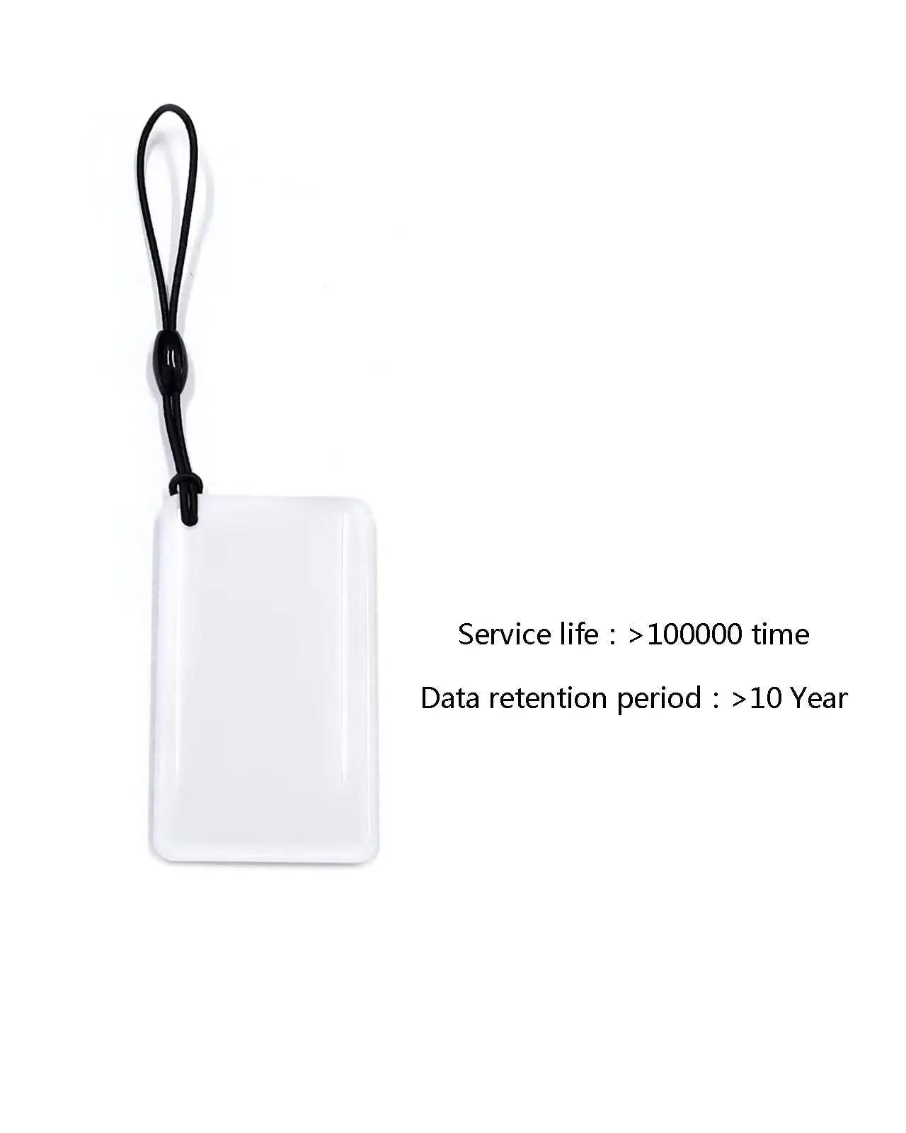 White, 3 Packs 13.56Mhz MktStleat IC Card Fob Lock Door Smart TTLock Key RFID Cards Tarjeta Keyfob