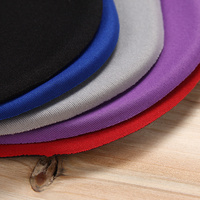 Ergonomic Silicone Wrist Support Mouse Pad Blue Non-Slip Base For Office Gaming Laptop Work Smooth Fabric Surface Mouse Mat