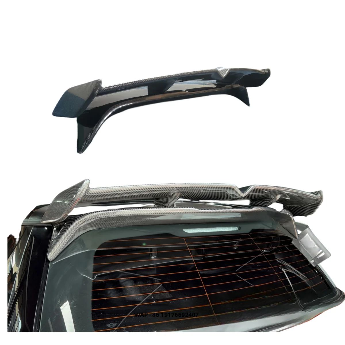 

GARBINO STYLE CARBON SPOILER REAR SPOILER for the 2007-2013 MINI R56 F56 COOPER
