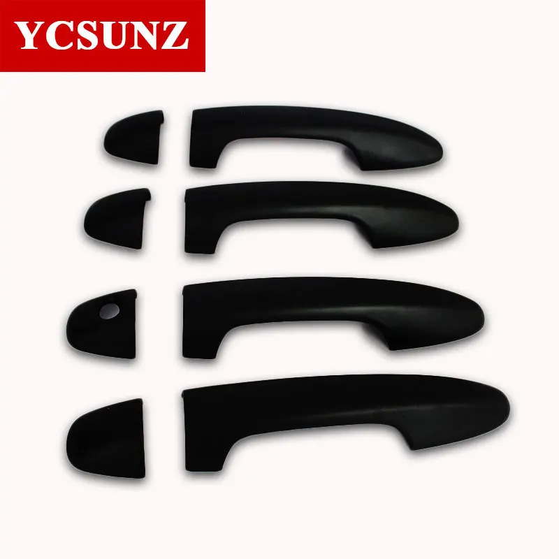 

Car Accessories ABS Black Door Handle Cover Car Styling For Toyota Hilux Revo Rocco 2016 2017 2018 2019 2020 2021 4x4 4x2