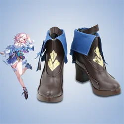 March 7th Honkai Impact Honkai Star Rail Cosplay Shoes Boots Game Anime Halloween Christmas RainbowCos0 W2773