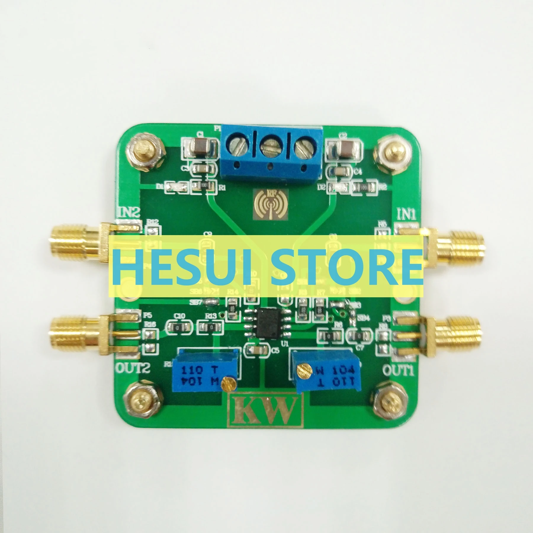 The OPA2725 CMOS operational amplifier has an open-loop gain of 120dB 20M bandwidth and a common-mode rejection ratio of 94dB