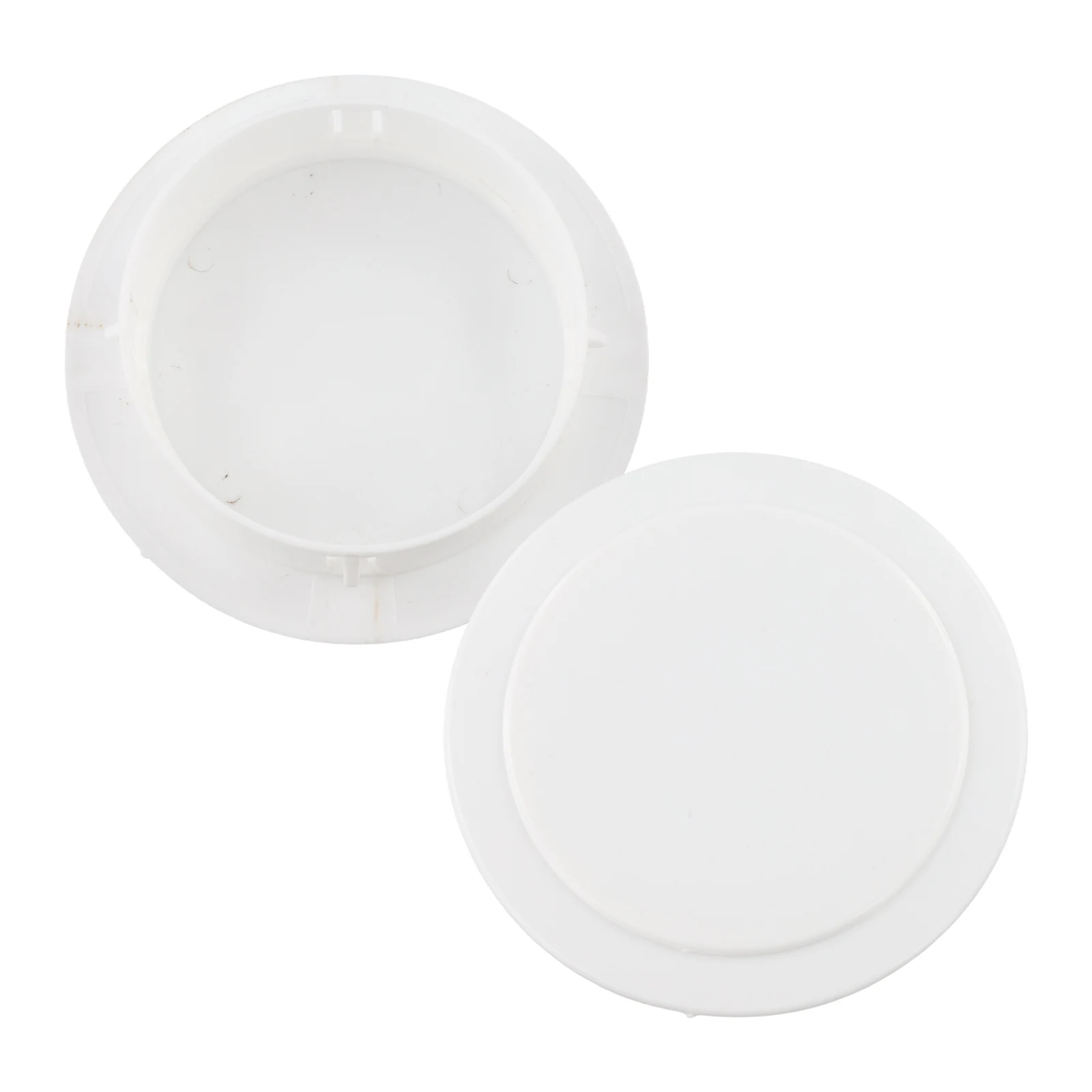 100mm Vent Decorative Cover 2 Pack Made of PP Perfect for Air Conditioning Installation Removable for Cleaning