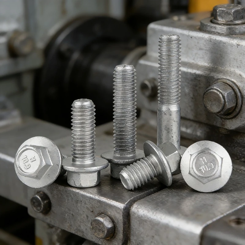 10.9 Grade Hex Flange Bolts M6 M8 M10 M14 M16 Carbon Steel Dacromet High Tensile Screws M14x90x1.5mm M10x30 M16x100 Half Thread