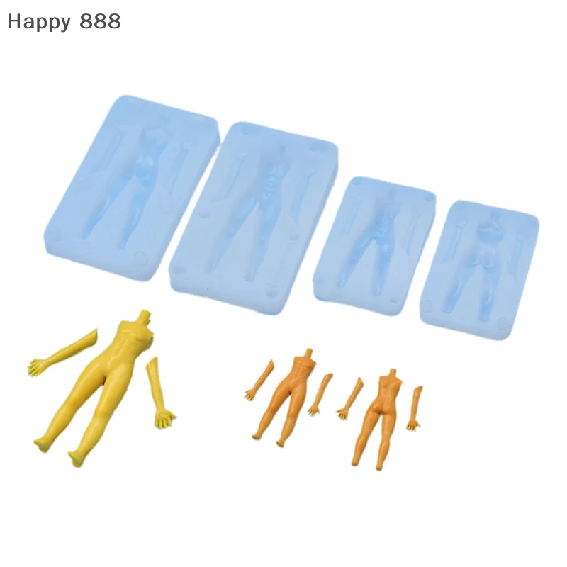 قالب سيليكون لجذع الدمية للرجال من طين البوليمر - مثالي لنحت الأعمال اليدوية في الفوندان والراتنج والطين #6