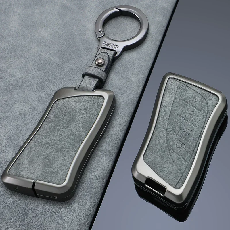 

For Lexus NX ES UX US RC LX GX IS RX 200 250h 350h LS 450h 260h 300h UX200 Alloy Car Remote Key Case Cover Shell Fob Accessories