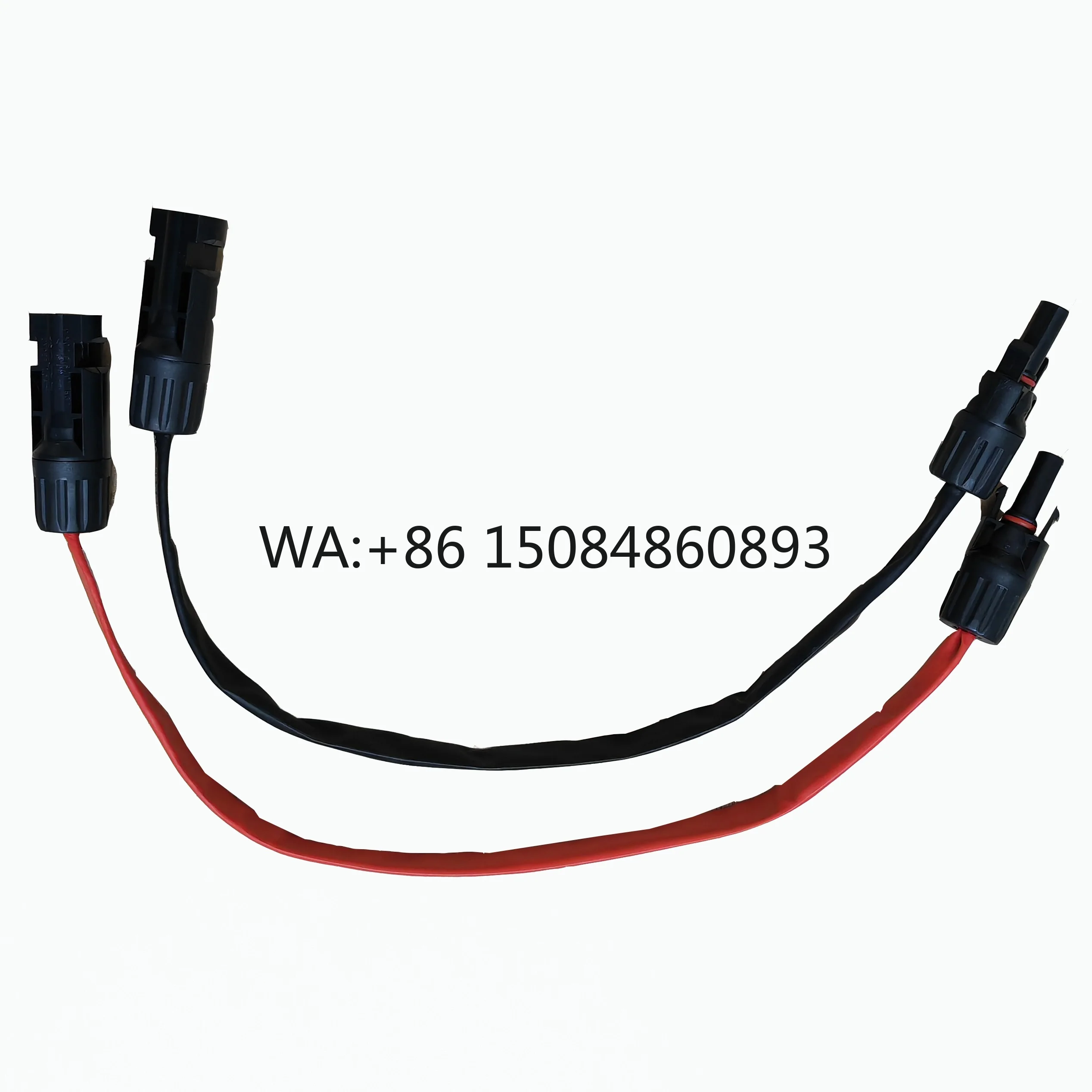 Ultra-thin 35cm IP67 Window Pass Flat PV Extension Cable with MC Plug, Compact Space-saving Accessories for Balcony Mini Solar P
